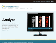 Tablet Screenshot of analyzedirect.com